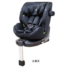 SafetyBaby 適德寶 SL支撐腳0-12歲 isofix 汽車安全座椅 汽座 可搭配卡普奇Memento登機手推車, 汽座(金屬黑)