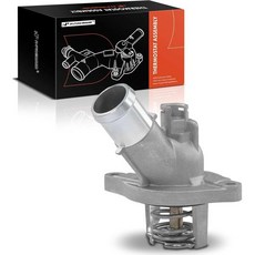 A-Premium 엔진 냉각수 온도 조절기 하우징 어셈블리 부릭 엔비전 리갈 캐딜락 ATS CTS 쉐보레 블레이저 카마로 이쿼녹스 임팔라 말리부 GMC 테리언 2013-2022, A-Premium 엔진 냉각수 온도 조절기 하우징 어셈