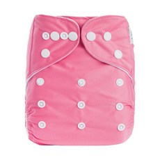 HYLSS 嬰幼兒布尿褲純色防漏尿布褲 新生兒隔尿用品 嬰兒學習褲寶寶尿褲, 1個, 如圖A14:如圖
