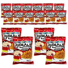 크레용신짱 라면스낵 바베큐맛 16개(90gx16개) 과자뿌셔뿌셔에낙, 90g, 16개