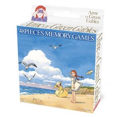 메모리게임 빨강머리 앤 해변 카드보드게임 메모리, 본상품