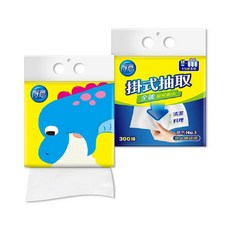 得意 掛式抽取廚房紙巾 300抽/袋 廚房紙巾 吸油紙巾, 1個, 得意掛式抽取廚房紙300抽/袋