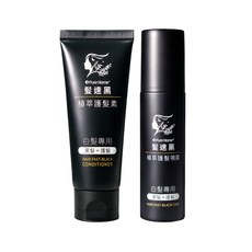 Pure Home 髮速修護透組 (植萃護髮素90ml*1+植萃護髮噴霧60ml*1) 免沖洗, 黑