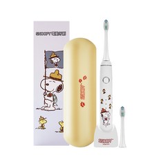 SNOOPY 電動牙刷 兒童護齦潔牙 可愛卡通造型設計, 1個