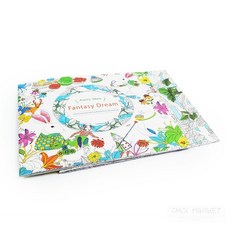 초이마켓 컬러색칠북 색칠용품, 판타지드림