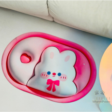 3초 흡수 규조토 미끄럼방지 매트 빨아쓰는 규조토 발매트 욕실 매트 주방 매트 귀여운 매트 3D 입체, 3D4060-002