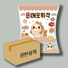 맛짱 어포튀각 갓튀긴 빠삭한 어포 간식 꾸이꾸이 마른안주 맥주안주 (1박스), 6개, 250g
