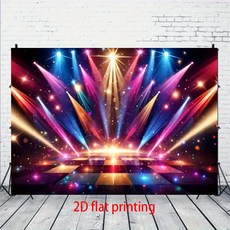 추억의 댄스파티 배경 포토존 현수막 레트로 공연 1개 2D 평면 배너 디스코 무대 패턴 댄스 파티 장식 배너에 적합 전원 필요 없음sjs, [00] 150x100CM, [00] 댄스파티배경, 레트로포토존, 추억의댄스, 공연