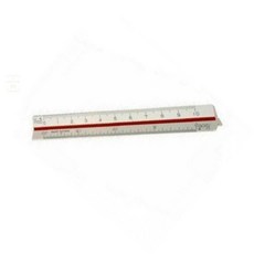 삼각스케일 10Cm 문구용자 칼자 재단용자 aas*949FE, 1