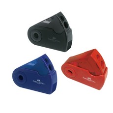 Faber-Castell 旋轉雙孔削鉛筆器, 1個