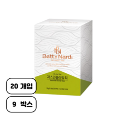 베티나르디 자스민플라워 티 20티백, 900mg, 20개입, 9개