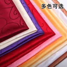 餐巾布 口布餐巾布 酒店專用西餐方巾高檔打杯佈餐廳酒吧無痕不掉毛擦杯佈, 大紅,尺寸48cm*48cm 10條裝, 1個