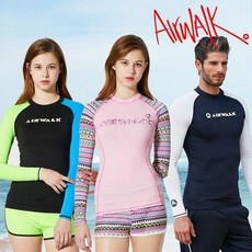 백화점 출고 에어워크서프 래쉬가드 티셔츠 모음B 택1/비치수영복/비치웨어/래시가드/레쉬가드