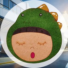 우드아트 공룡소녀 3T 10개입 모형완구 인테리어자재 이쁜인테리어소품 프라모델 키덜트 데스크테리어