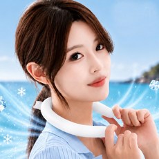 로디에 4세대 아이스 넥쿨러 쿨 넥밴드, 1개, 화이트