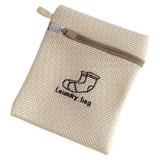 細網洗衣袋 內衣護洗袋 旅行衣物收納袋 多尺寸洗衣網, 襪子洗衣袋 (18x22cm), 1個