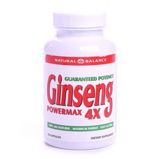 NATURAL BALANCE 人蔘膠囊, 1個, 100 件