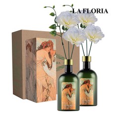 라플로리아 꽃 디퓨저, 2개, 500ml, S3제주동백향/B1카네이션L12/스카이