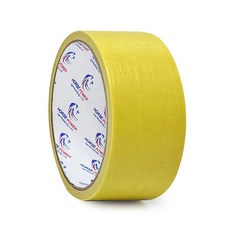 홀스파워 칼라 종이 마스킹테이프, 노랑(50mm x 13M), 1개