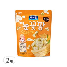 아이얌 유아용 일동후디스 아이얌 눈꽃팡, 2개, 25g, 인절미맛