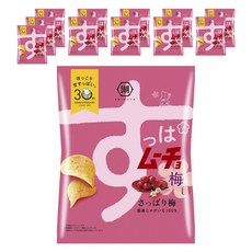 KOIKEYA 湖池屋 酸叭姆久洋芋片 清爽梅子口味, 12包, 55g