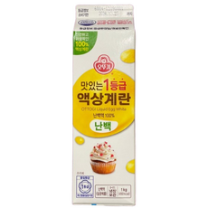 오뚜기 맛있는 1등급 액상계란 난백액, 4개