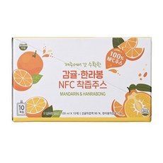 [자임] 감귤 한라봉 NFC 착즙주스, 20개, 100ml