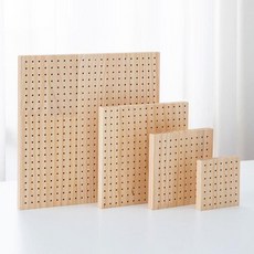 實木定型洞闆 手工編織DIY鉤針工具, 1個, 10*10方形實木定型闆送4根, 方形實木