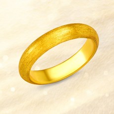 순금(3.75g) 1돈 퓨어 심플 라운드 반지 여성 데일리 포인트 한돈 반지