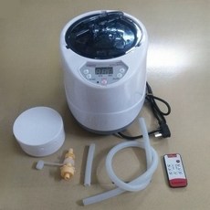 스테인레스 롤러 에폭시 마감재 4인치 핸들 시멘트 우레탄 고점도, 3L 1500W 하이 커버 1단계