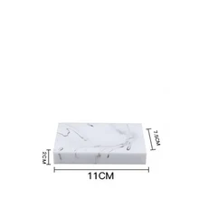 유럽 수지 욕실 액세서리 세트 비누 디스펜서/칫솔 홀더/구강 세척제 컵/비누 접시 트레이 욕실 용품, Soap dish