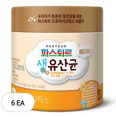 파스퇴르 베이비 생유산균, 60회분, 6개