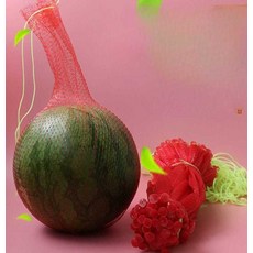 낙하 보호망 수박 멜론 가방 망 호박 과일망 포장용 그물망, 35cm  100개