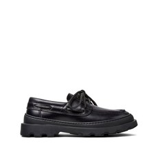 캠퍼 레더 레이스업 로퍼