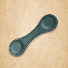 쿠쿠스토어 여성 남성 자석 책갈피 - 양면 독서 선물 다기능 가죽, 08 Dark green 1PCS