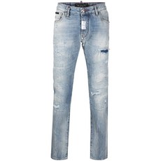 필립플레인 프리미엄 디스트레스드 디테일 진