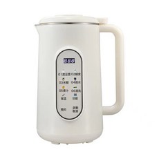 智能靜音家用小型破壁機 加熱免過濾豆漿堅果奶機, 304內膽白48葉刀頭:110V美規