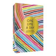 Rainbow One Line a Day:A Five-Year Memory Book, Chronicle Books
