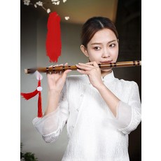 초보자용 플룻 학생용 대나무 피리 C키 D키, 5. F키 일체형아마추어