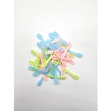 논슬립 멀티 옷걸이 10P 어깨뿔 방지 다용도 멀티걸이, 1개, 블루(10P)