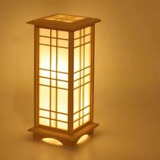 한옥 조명 전통조명 원목 전통 무드등 레스토랑 한옥등, C형 원목색 중형 60CM 단색 따뜻한 빛