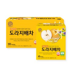 송원 우리차 도라지배차 100T + 40T, 1개, 140개입, 1g