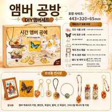 앰버 곤충 표본 만들기 DIY 이상 생일 선물, 1개, 표본 선물상자 액자 드라이 플라워 주얼리 버터플라이 표, 기본 모델명/품번
