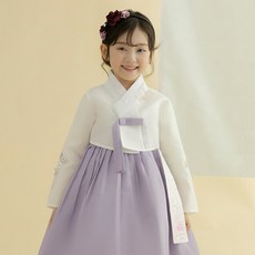 Gaon Hanbok Yemulbora 野花兒童韓服女童套裝 AW178