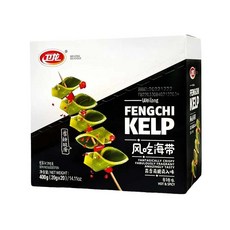 衛龍 魔芋爽 風吃海帶 (麻辣/香辣/酸辣) 盒裝 台灣專版, 1個, 【盒裝】風吃海帶20g*20包