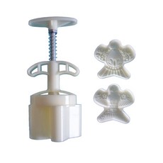크리에이티브 카이트 디자인 문케이크 프레스 금형 DIY 베이킹 공예와 호환되는 금형 간식, 2pcs 1 mold