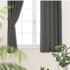 실속형 3중직 아일렛 거실형 커튼 대형 창문 자외선차단 사생활보호 숙면용 135x170cm 1장