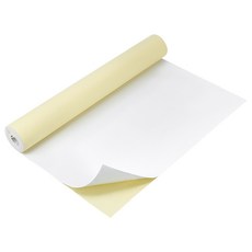 단면 자체 접착 EVA 거품 롤 스펀지 패드 방진 방음 목화 하얀색 DIY 공예 2000x400x1mm, 1세트