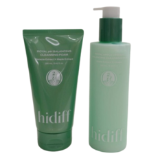 히디프 클렌징밀크250ml + 클렌징 폼160ml 클렌징 듀오 하디프 hidiff 로얄 애플비니거 밸런싱 클렌징 밀크+로얄 약산성 클렌징 폼, 1개, 410ml