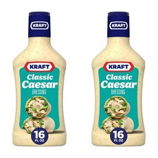 크래프트 클래식 시저 카이사르 캐사르 샐러드 드레싱 소스 473ml 2개 (미국배송) Kraft Classic Caesar Dressing